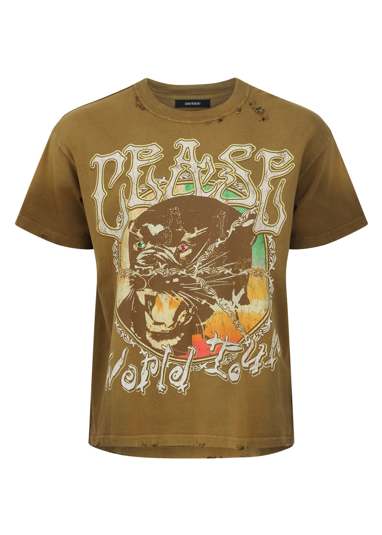 PANTHER WORLD TOUR (BROWN) – Cease & Desist Clothing