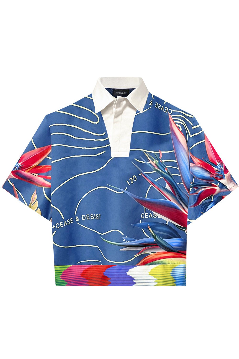 PARADISE RUGBY SHIRT (BLUE)