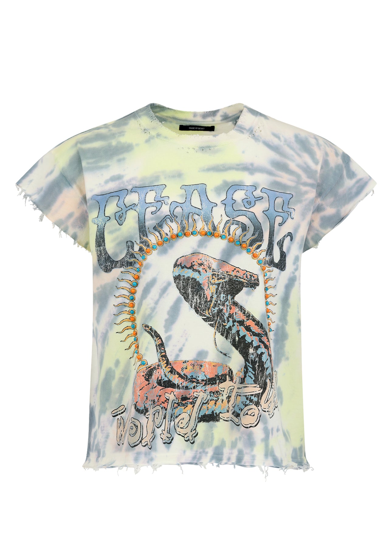 COBRA WORLD TOUR TIE-DYE - WHITE (CUT OFF)
