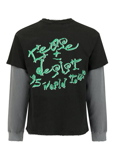 LION DOUBLE LAYER TEE
