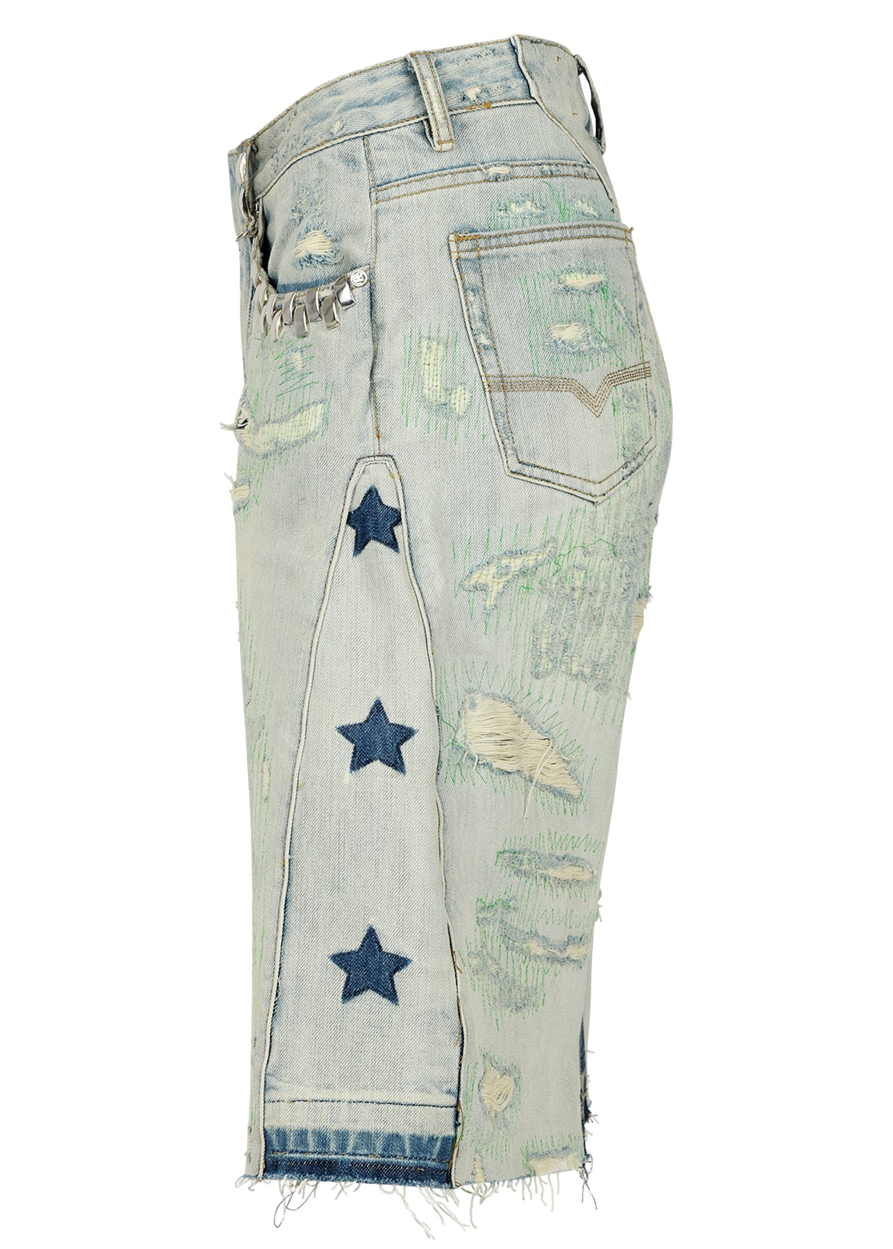 RODEO BAGGY SHORTS (DENIM )