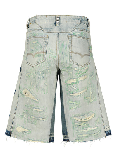 RODEO BAGGY SHORTS (DENIM )