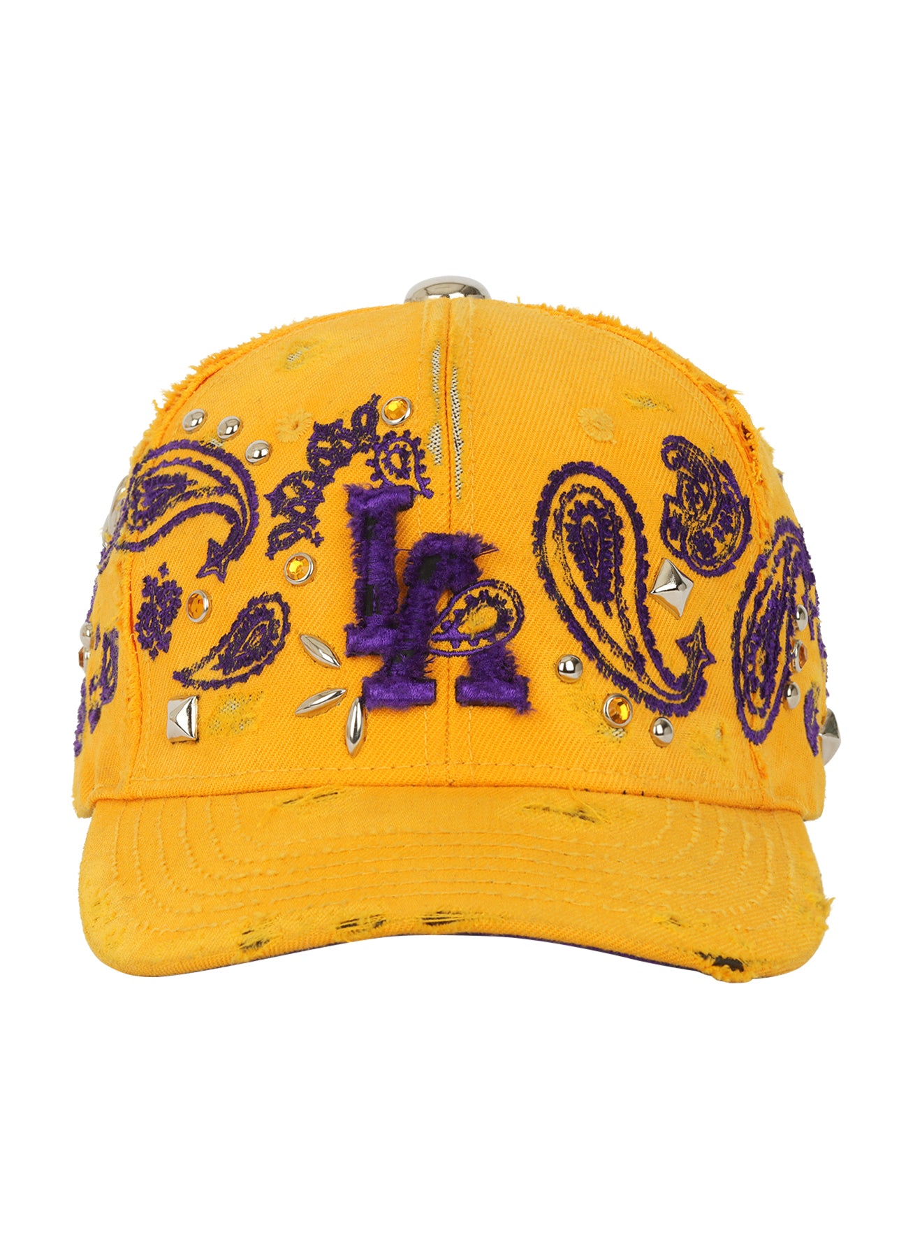 PAISLEY CITY TOUR STUDDED SNAPBACK (YELLOW LOS ANGELES)