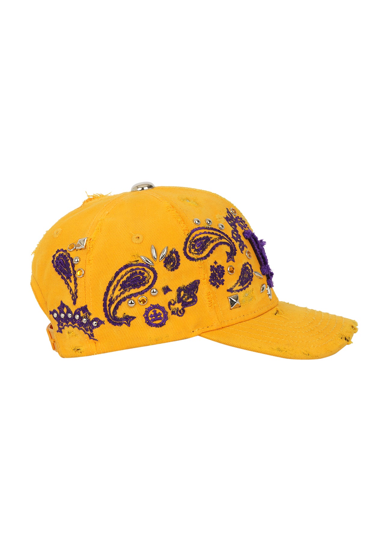 PAISLEY CITY TOUR STUDDED SNAPBACK (YELLOW LOS ANGELES)