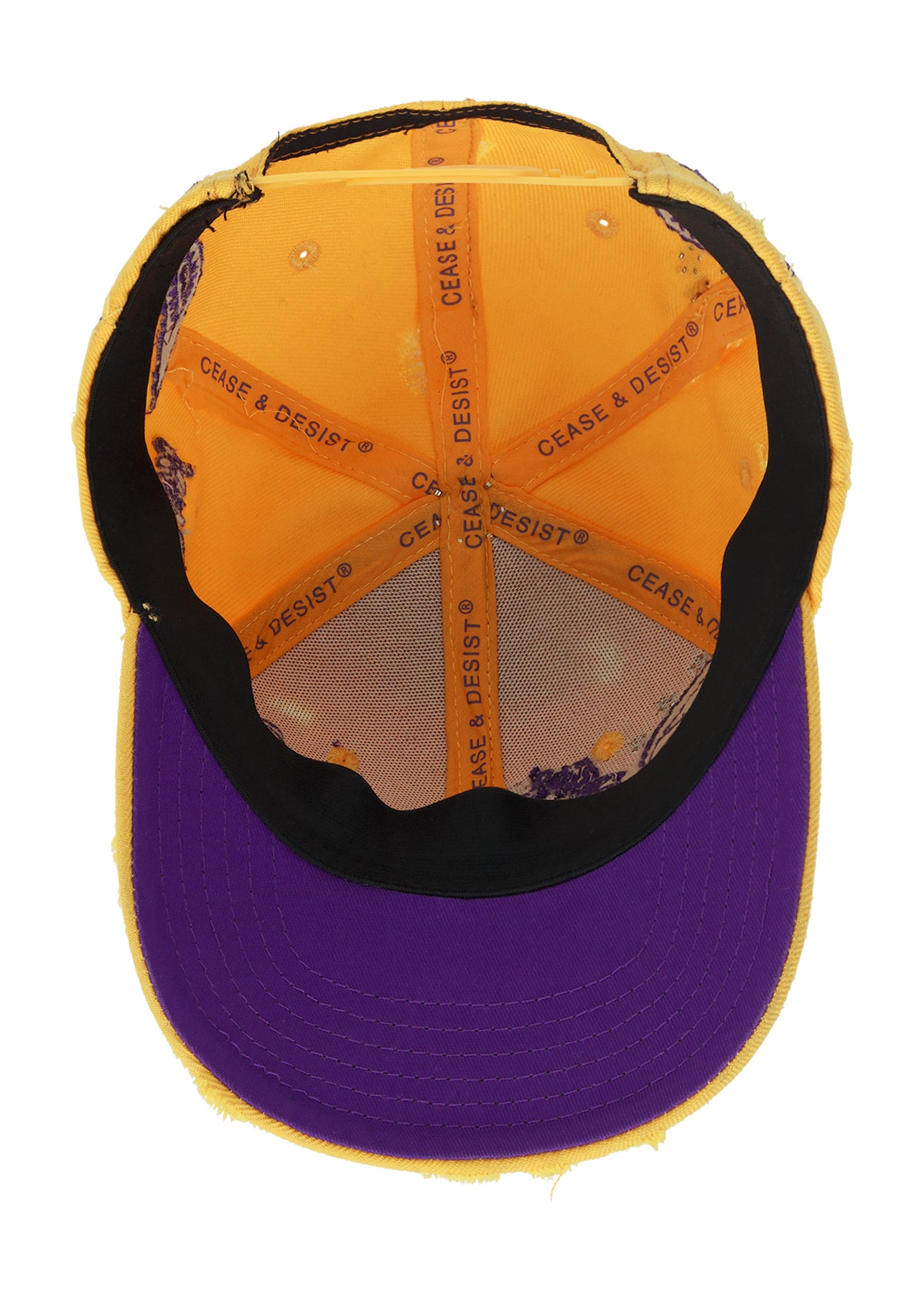 PAISLEY CITY TOUR STUDDED SNAPBACK (YELLOW LOS ANGELES)