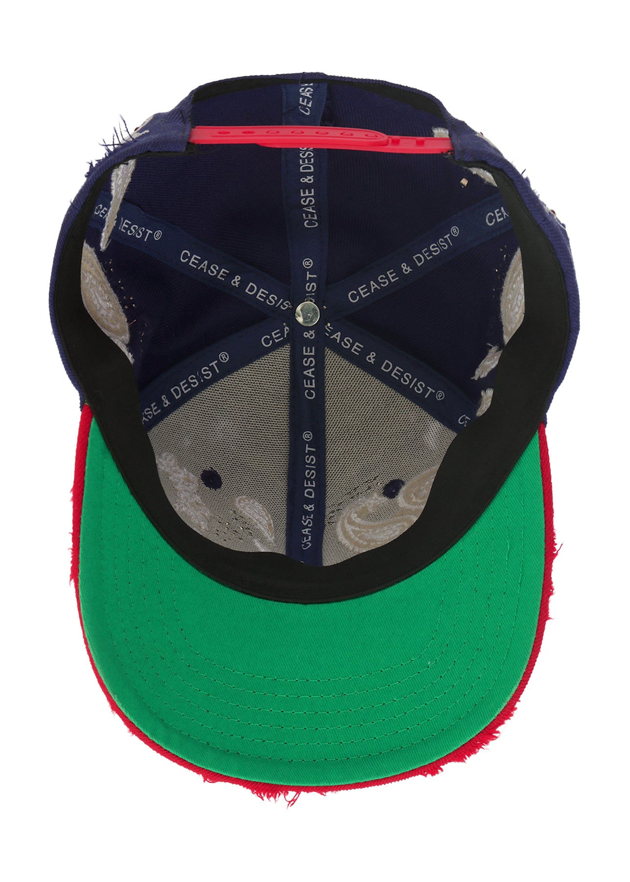 PAISLEY CITY TOUR STUDDED SNAPBACK (NAVY/RED ATLANTA)