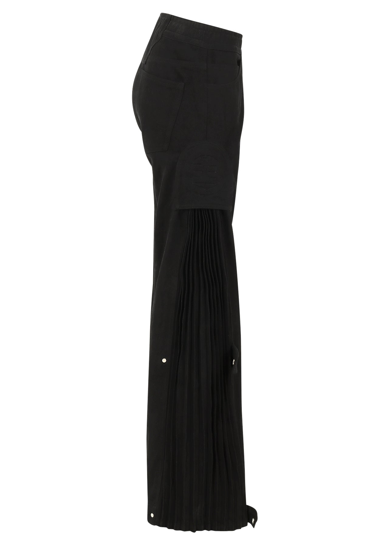 ACCORDION COTTON PANTS