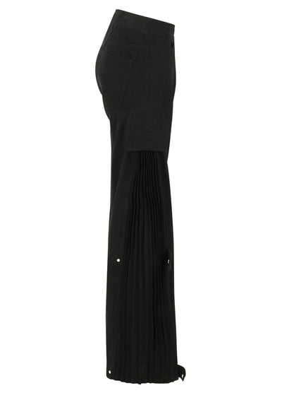 ACCORDION COTTON PANTS