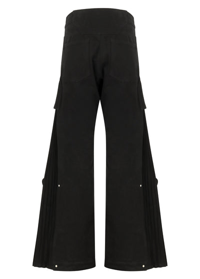 ACCORDION COTTON PANTS