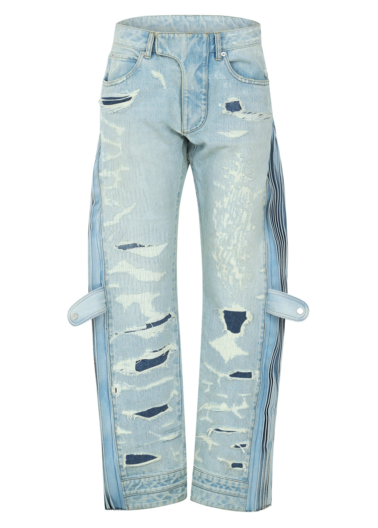 ACCORDION DENIM (LIGHT WASH)