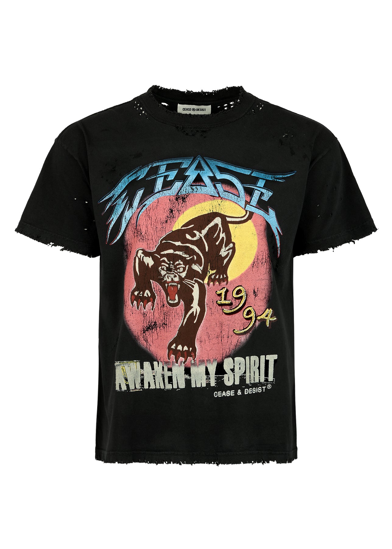 AWAKEN MY SPIRIT TEE (BLACK)