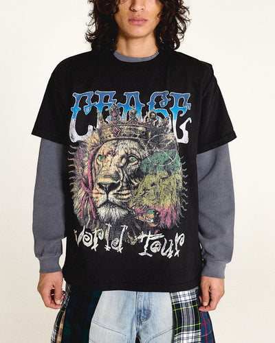 LION DOUBLE LAYER TEE