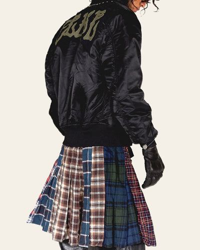 Kilted Bomber (Black)