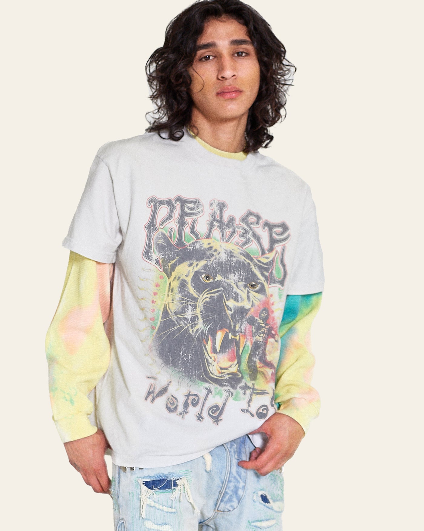 PANTHER DOUBLE LAYER TEE