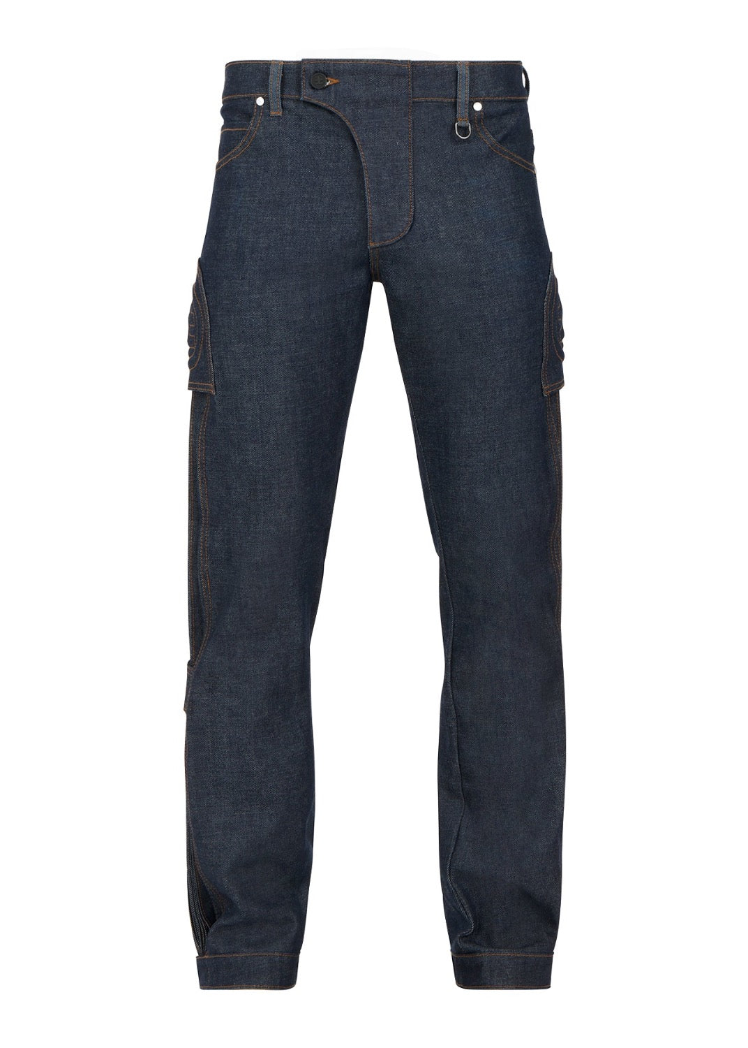 ACCORDION DENIM PANTS