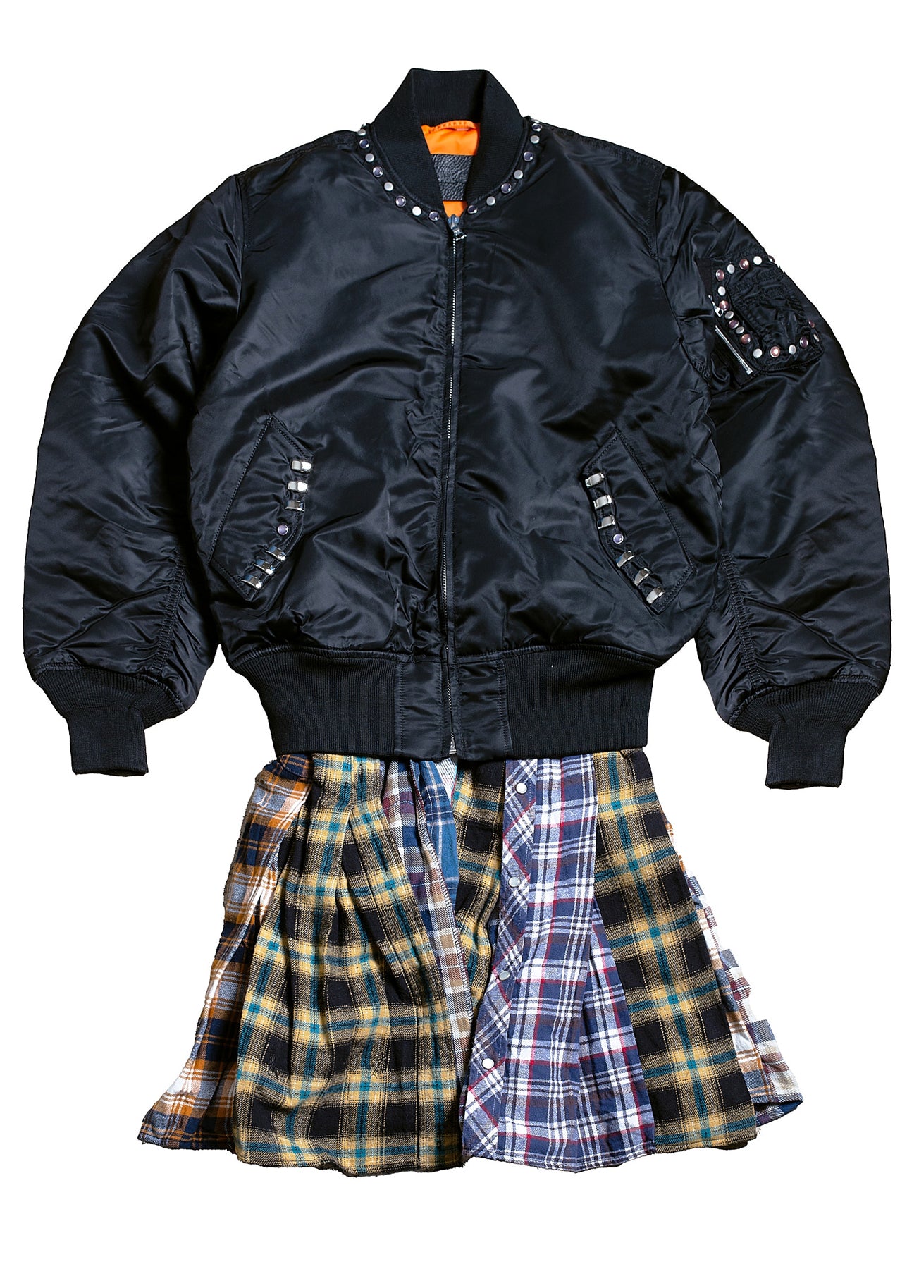 Kilted Bomber (Black)