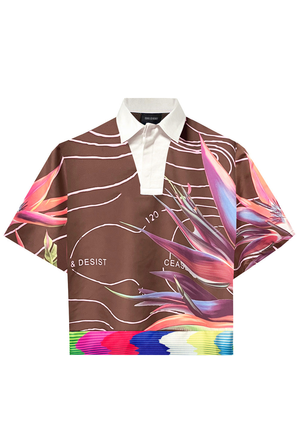 PARADISE RUGBY SHIRT (BROWN)
