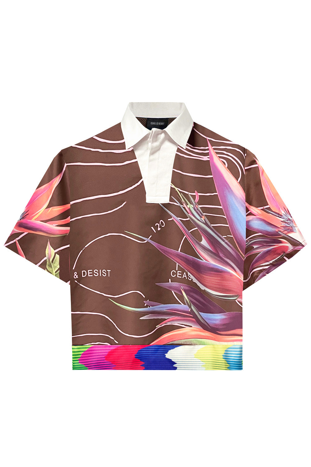 PARADISE RUGBY SHIRT (BROWN)