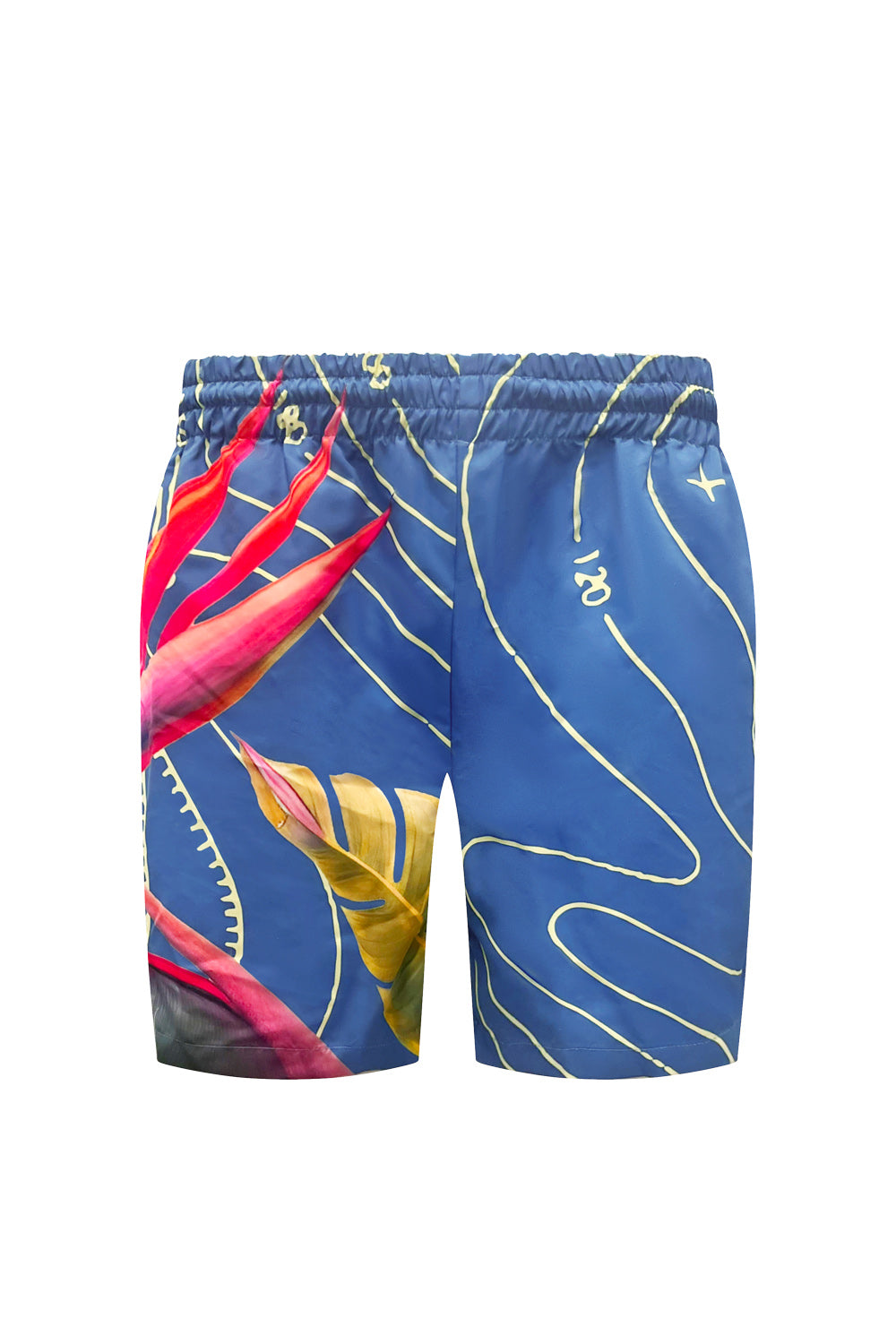 PARADISE RUGBY SHORTS (BLUE)
