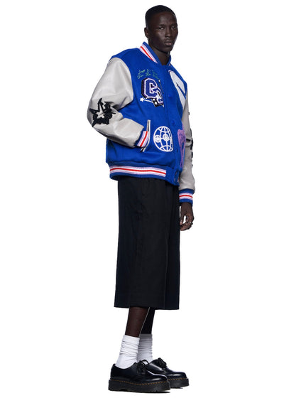 RENEGADES BLUE LETTERMAN JACKET