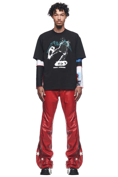 VIVA L'AFRIQUE TEE (BLACK)