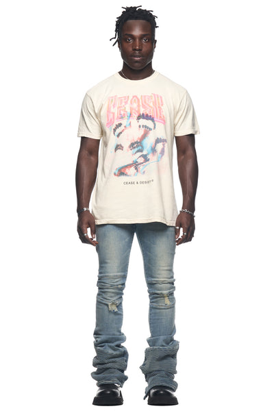 PK TEE (CREAM)