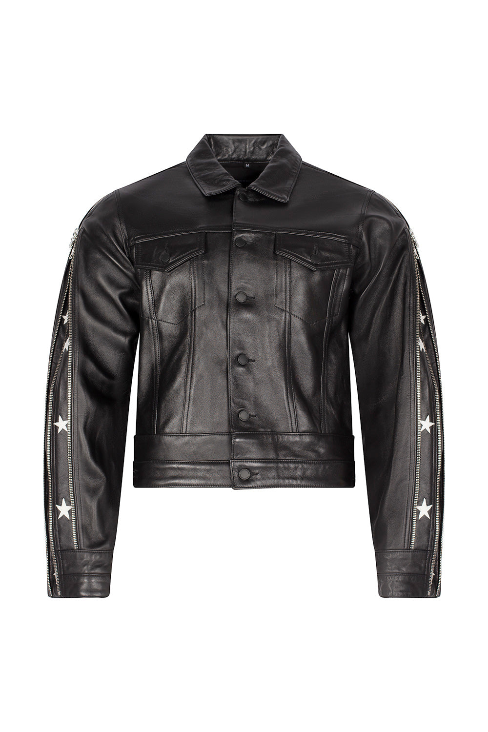 SUNSET RODEO LEATHER JACKET-BLACK