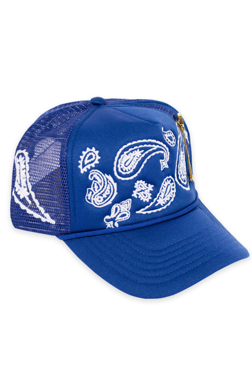PAISLEY TRUCKER (BLUE)