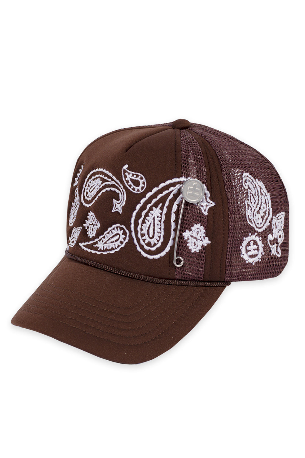 PAISLEY TRUCKER (BROWN)